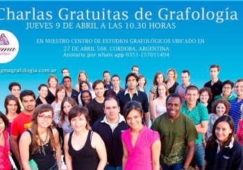 Charlas gratuitas de grafología