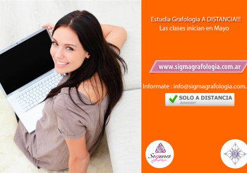 estudiar grafología a distancia