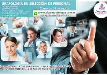 grafología en seleccion de personal