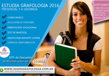 estudia grafología 2016