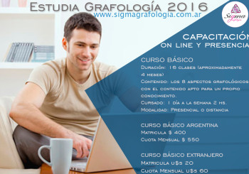 capacitacion en grafología